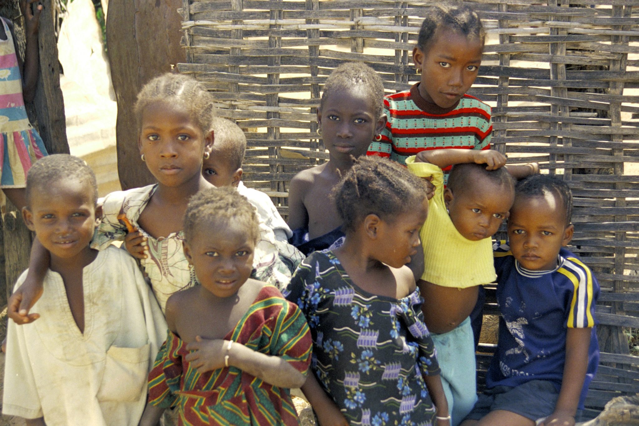 Compound Children, Gambia, 1989